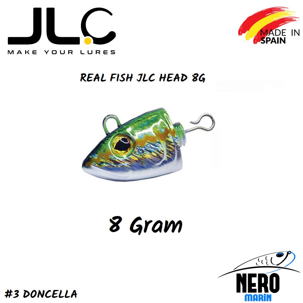 JLC Real Fish Yedek Kafa 8gr. 2'li Paket #3 Doncella
