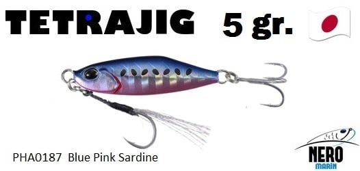 Tetra Works Tetrajig 5gr.  PHA0187 / Blue Pink Sardine