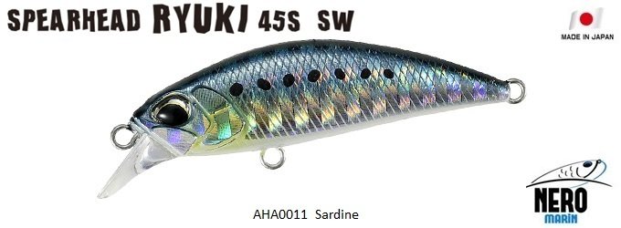 Spearhead Ryuki 45S SW AHA0011 / Sardine