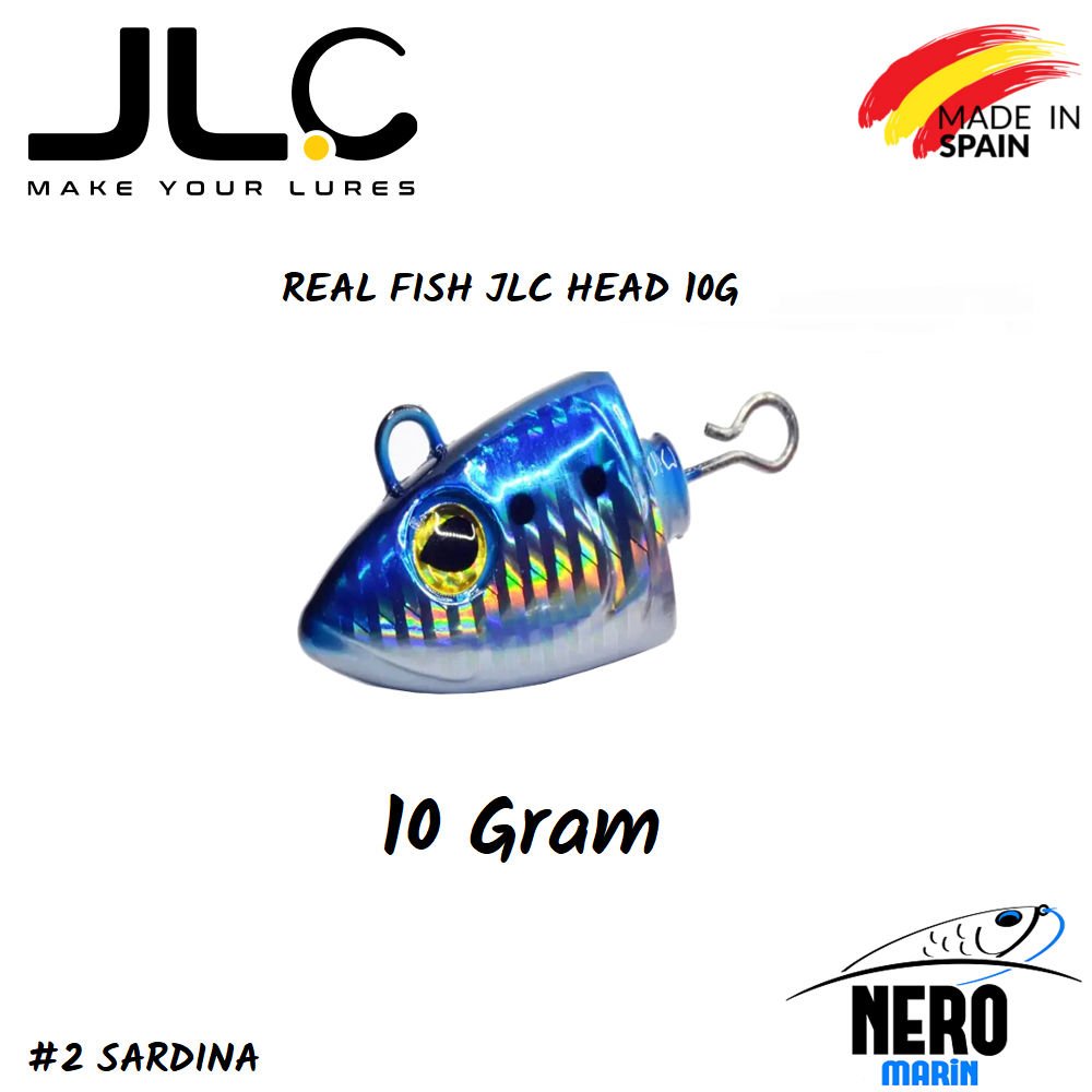 JLC Real Fish Yedek Kafa 10gr. 2'li Paket #2 Sardina