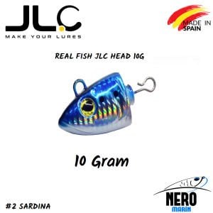 JLC Real Fish Yedek Kafa 10gr. 2'li Paket #2 Sardina