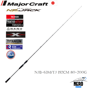 MC NP-Jack NJB-63M/TJ Cutlass Jigging Kamış 192cm 80-200g