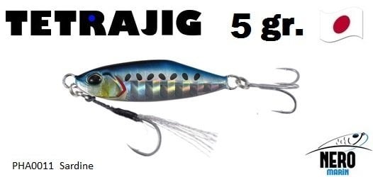 Tetra Works Tetrajig 5gr.  PHA0011 / Sardine