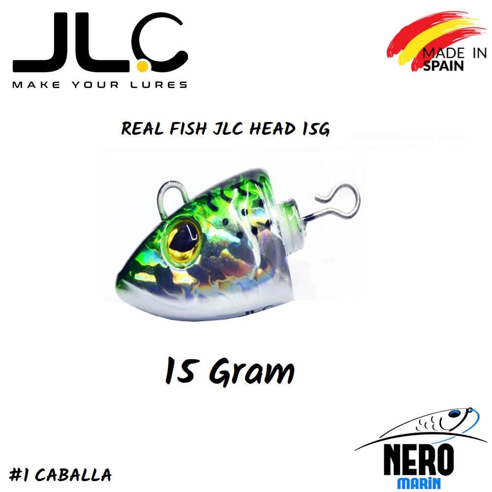 JLC Real Fish Yedek Kafa 15gr. 2'li Paket #1 Caballa