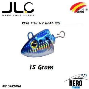JLC Real Fish Yedek Kafa 15gr. 2'li Paket #2 Sardina