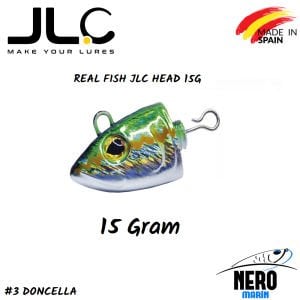 JLC Real Fish Yedek Kafa 15gr. 2'li Paket #3 Doncella