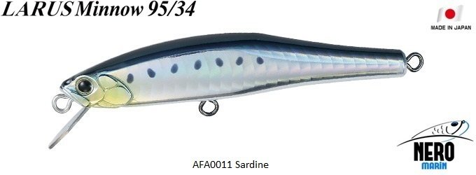 Larus Minnow 95/34  AFA0011 / Sardine