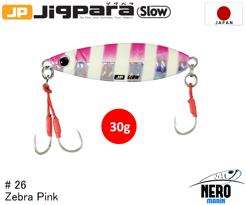 MC Jigpara Slow JPSLOW-30gr #26 Zebra Pink