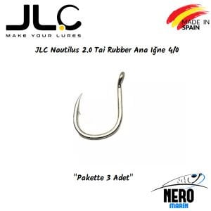 JLC Nautilus 2.0 Tai Rubber Ana İğne 4/0 3 Adet/Paket