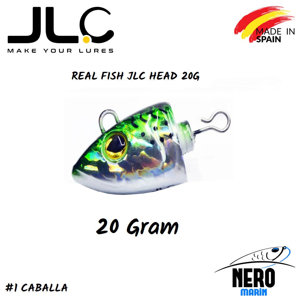 JLC Real Fish Yedek Kafa 20gr. Paket #1 Caballa