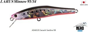 Larus Minnow 95/34  ADA0135 / Sarashi Sardine RB