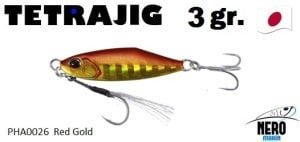 Tetra Works Tetrajig 3gr.  PHA0026 / Red Gold