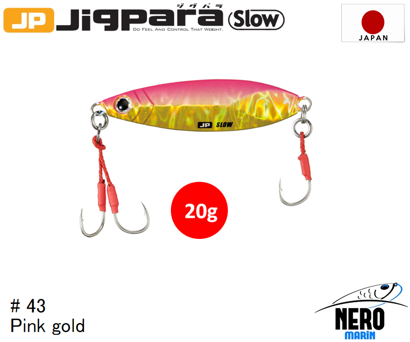 MC Jigpara Slow JPSLOW-20gr #43 Pink Gold