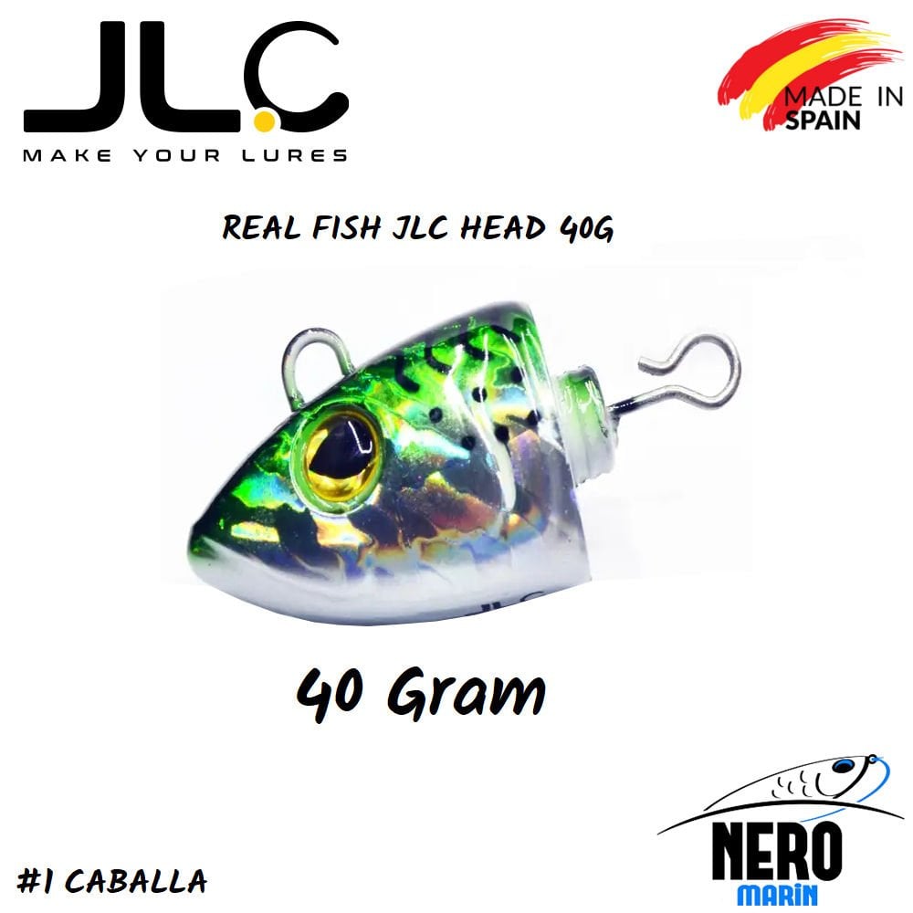 JLC Real Fish Yedek Kafa 40gr. Paket #1 Caballa