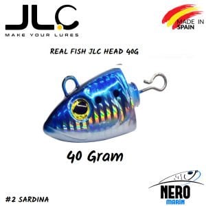 JLC Real Fish Yedek Kafa 40gr. Paket #2 Sardina
