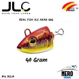 JLC Real Fish Yedek Kafa 40gr. Paket #4 Julia