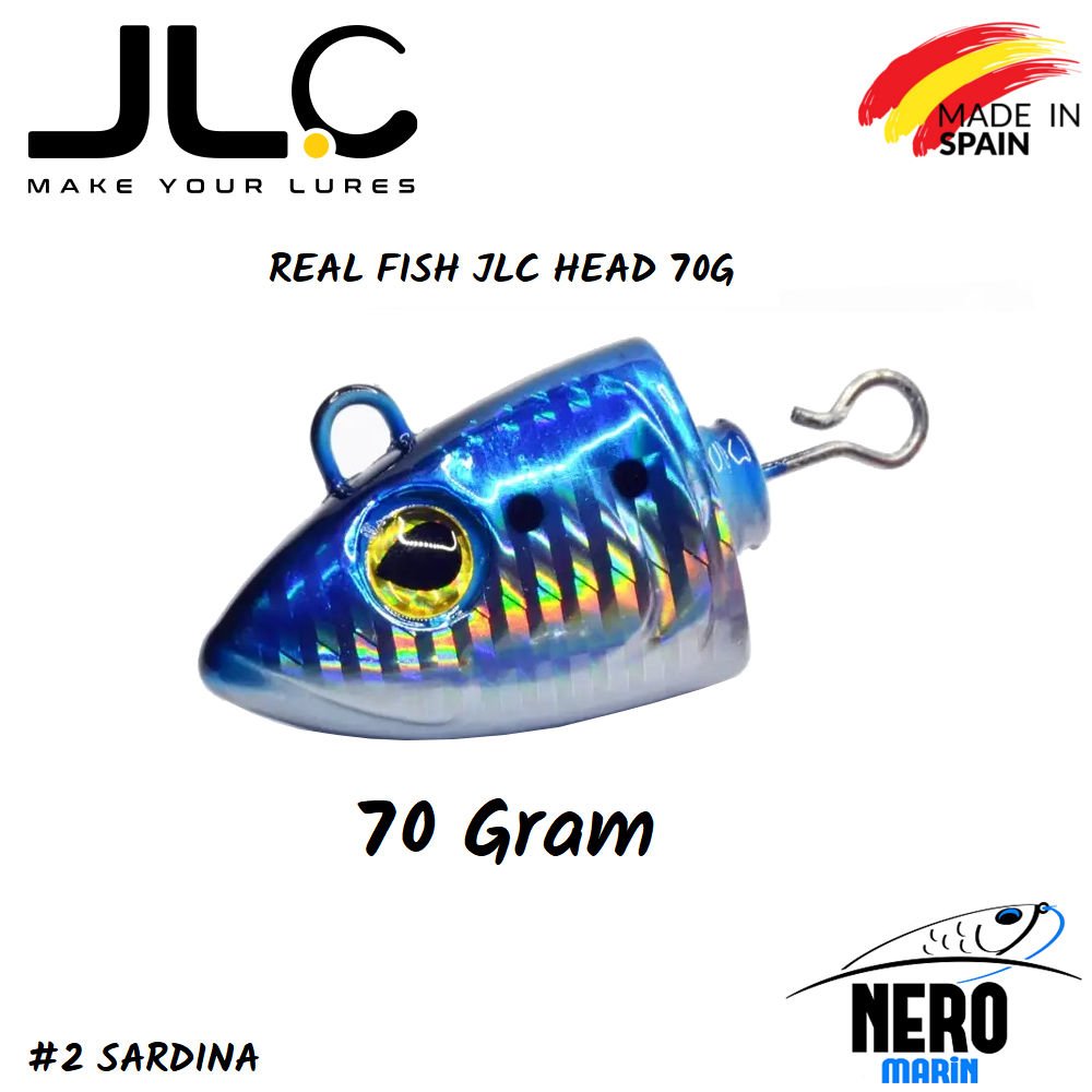 JLC Real Fish Yedek Kafa 70gr. Paket #2 Sardina