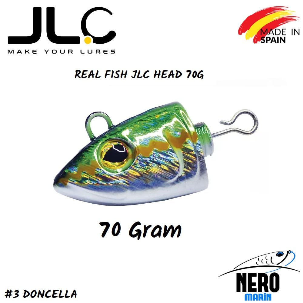 JLC Real Fish Yedek Kafa 70gr. Paket #3 Doncella