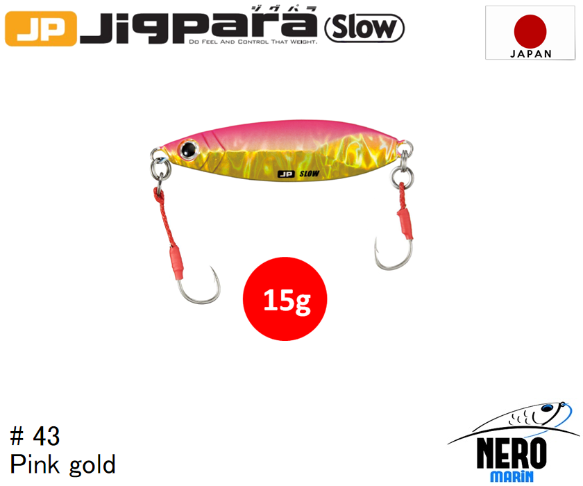 MC Jigpara Slow JPSLOW-15gr #43 Pink Gold