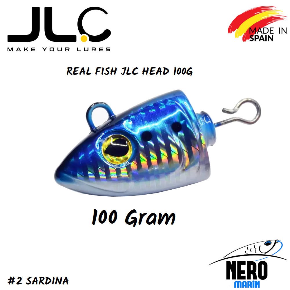 JLC Real Fish Yedek Kafa 100gr. Paket #2 Sardina