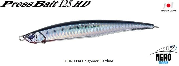Press Bait Heavy Duty 125HD  GHN0094 / Chigomori Sardine