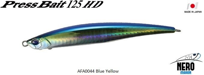 Press Bait Heavy Duty 125HD  AFA0044 / Blue Yellow