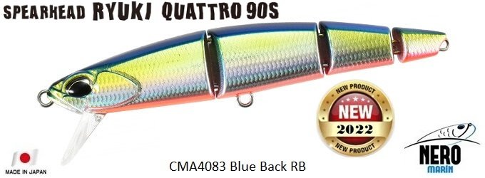 Duo Spearhead Ryuki Quattro 90S CMA4083 Blue Back RB