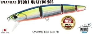 Duo Spearhead Ryuki Quattro 90S CMA4083 Blue Back RB