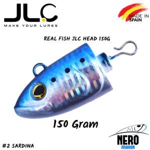 JLC Real Fish Yedek Kafa 150gr. Paket #2 Sardina