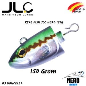 JLC Real Fish Yedek Kafa 150gr. Paket #3 Doncella