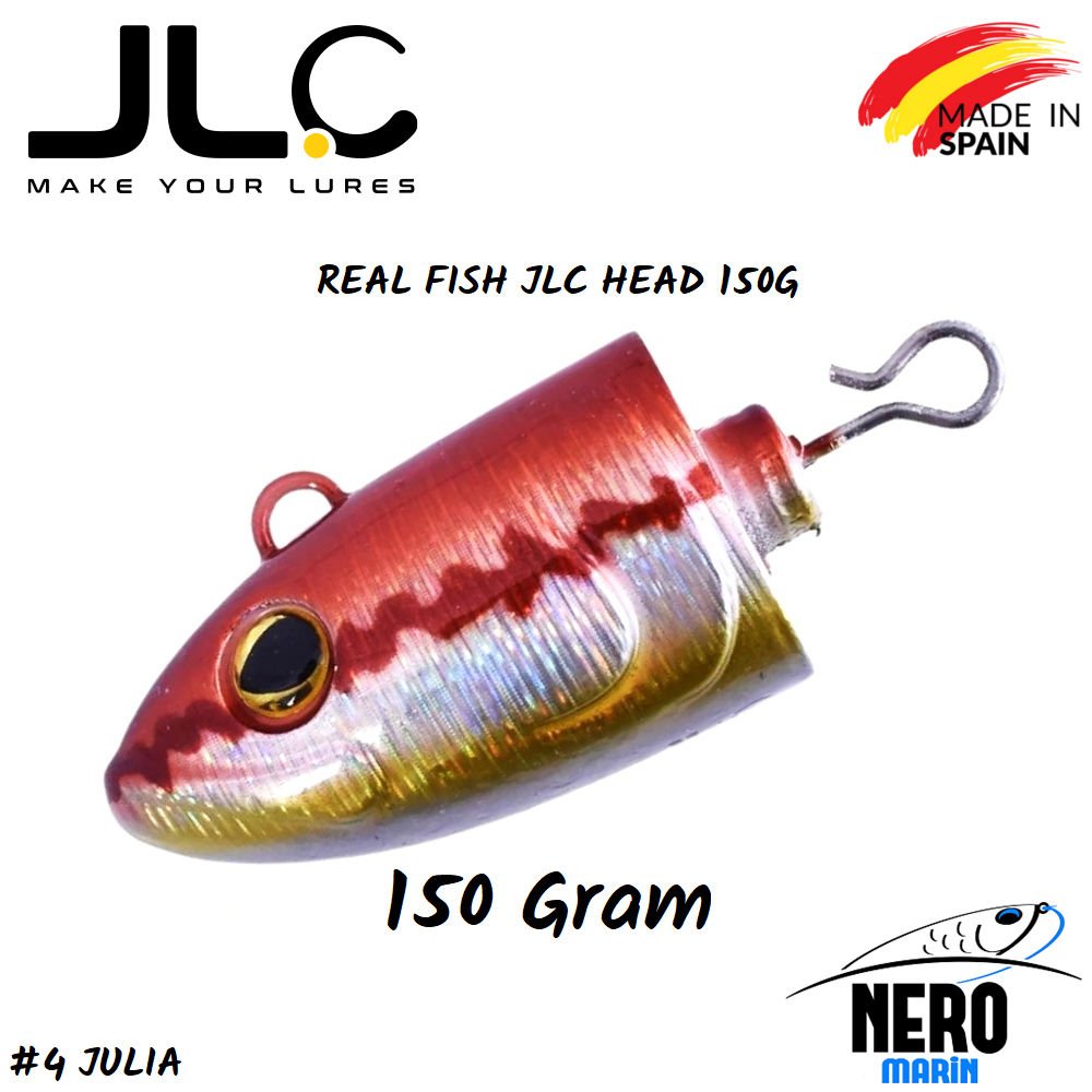 JLC Real Fish Yedek Kafa 150gr. Paket #4 Julia