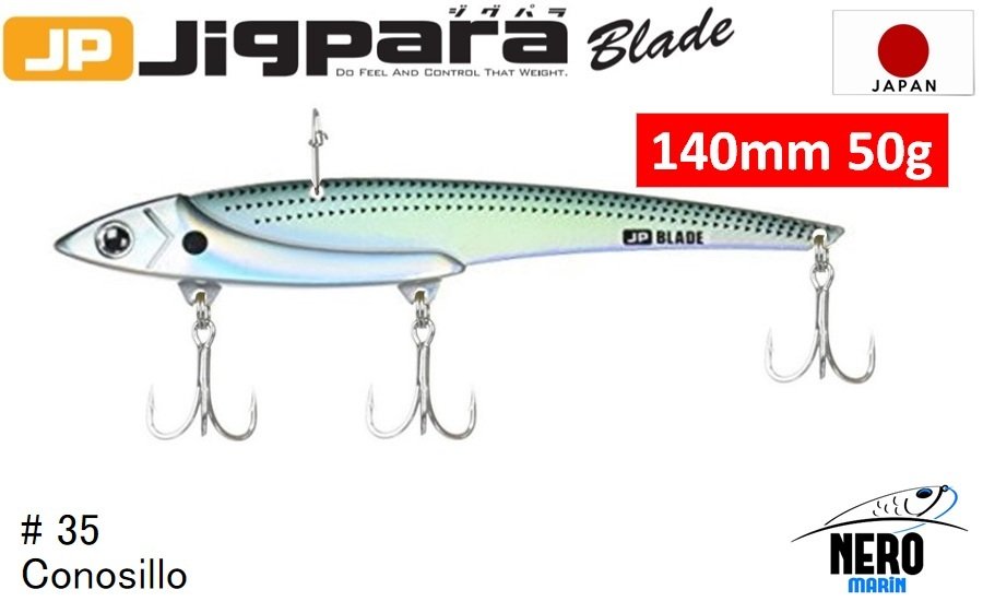 MC Jigpara Blade JPB  140mm-50gr #35 Conosillo
