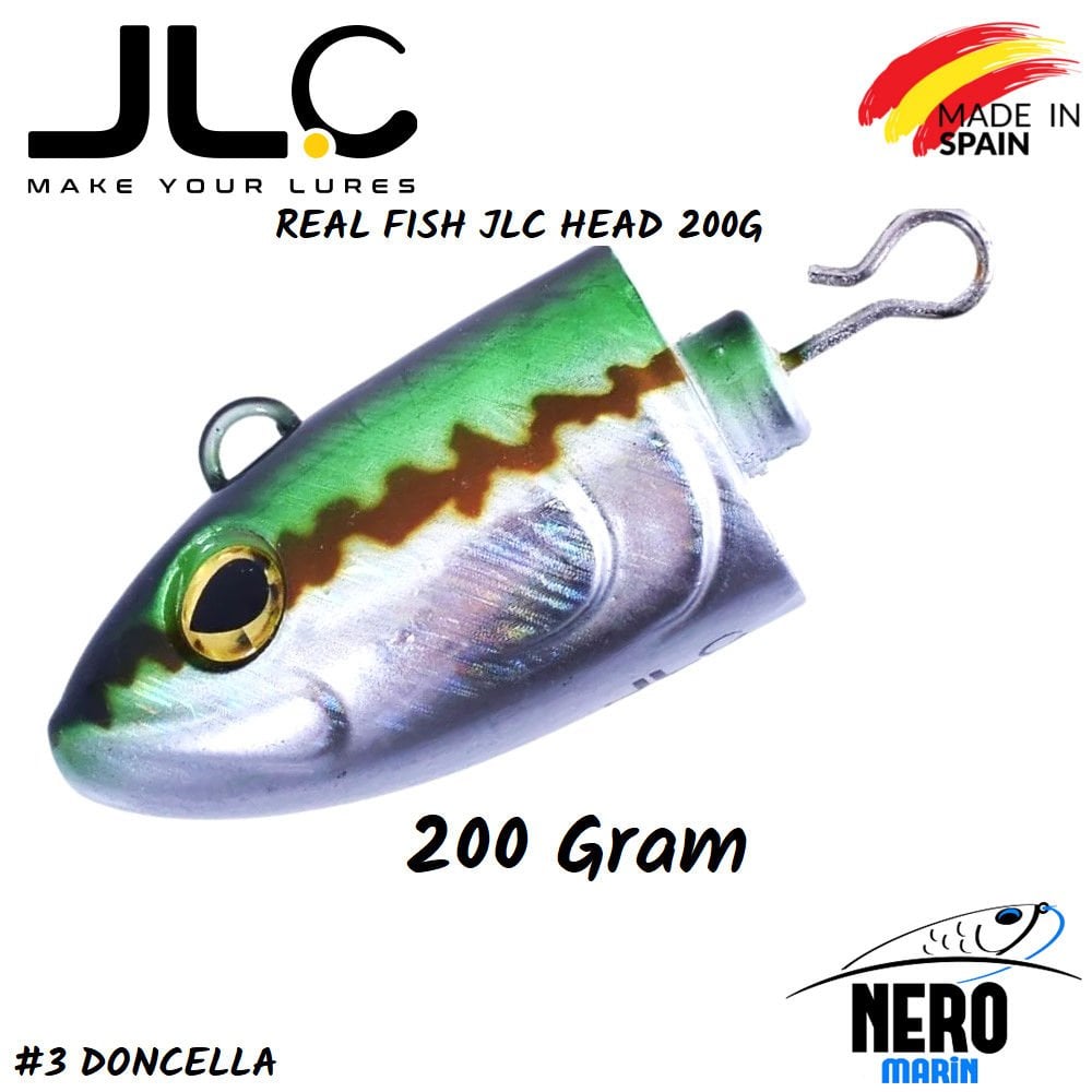 JLC Real Fish Yedek Kafa 200gr. Paket #3 Doncella