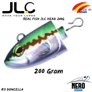 JLC Real Fish Yedek Kafa 200gr. Paket #3 Doncella