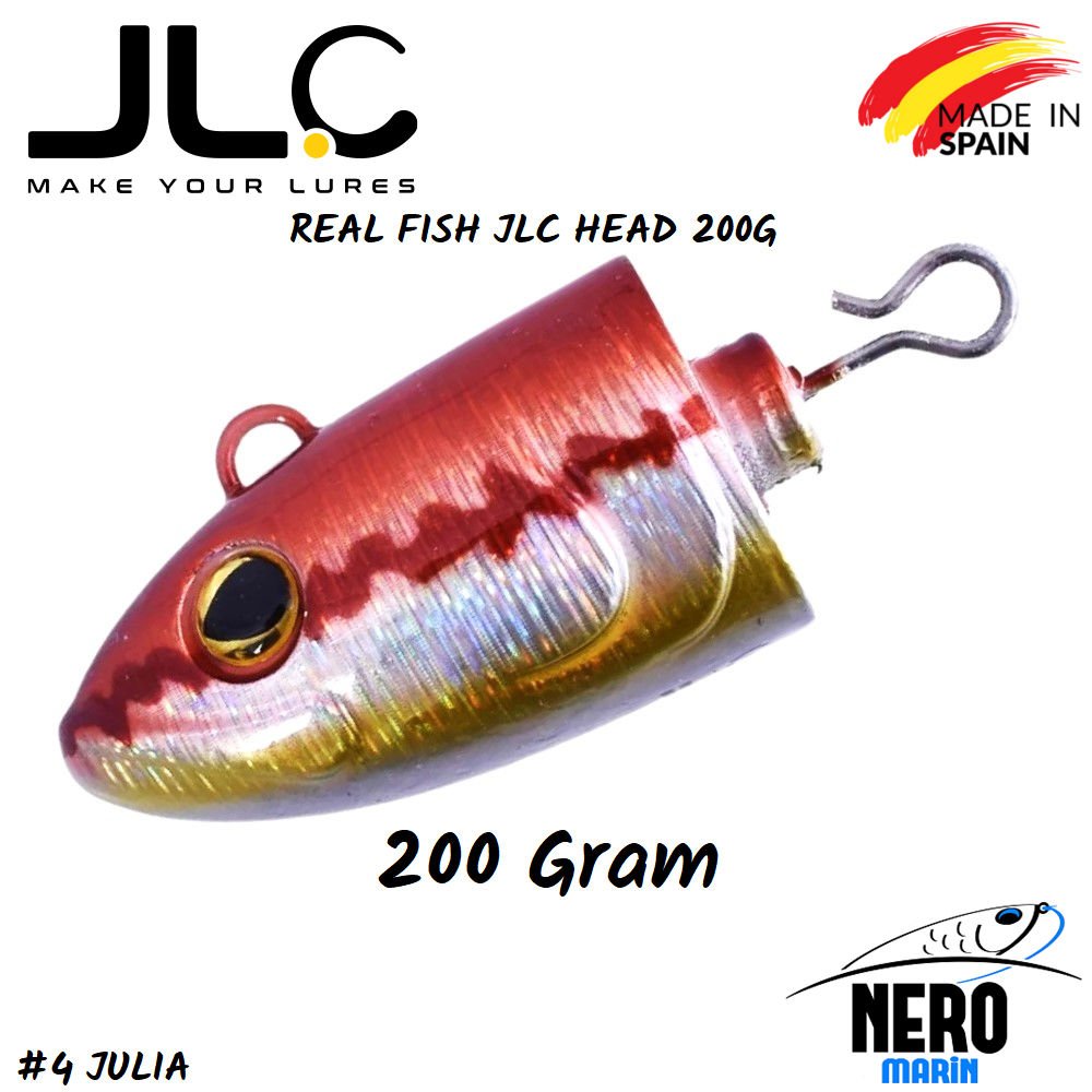 JLC Real Fish Yedek Kafa 200gr. Paket #4 Julia