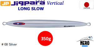 MC Jigpara Vertical Long Slow JPVLS-350gr #08 Silver