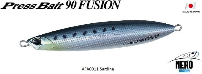 Press Bait Fusion 90  AFA0011 / Sardine