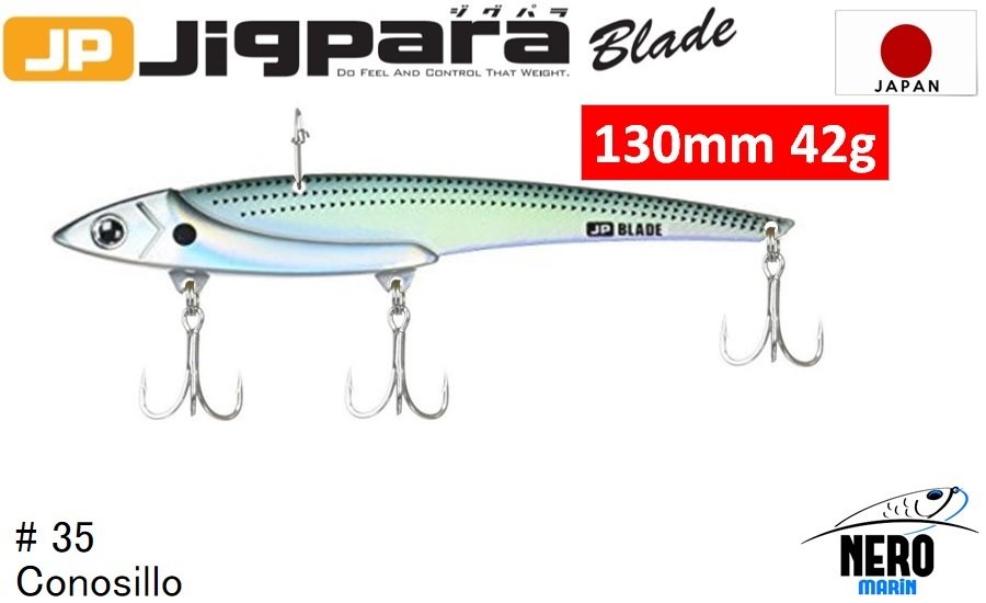 MC Jigpara Blade JPB  130mm-42gr #35 Conosillo