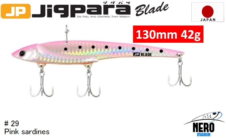 MC Jigpara Blade JPB  130mm-42gr #29 Pink Sardine