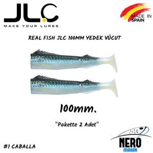 JLC Real Fish Yedek Vücut 100mm 2'li Paket #1 Caballa
