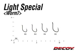 Decoy Worm7 Light Special Delikli İğne BN #5 (9 Adet)