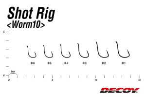 Decoy Worm10 Shot Rig İğne BN #2 (9 Adet)