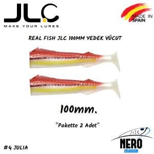 JLC Real Fish Yedek Vücut 100mm 2'li Paket #4 Julia
