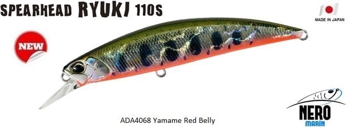 Spearhead Ryuki 110S  ADA4068 / Yamame Red Belly