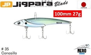 MC Jigpara Blade JPB  100mm-27gr #35 Conosillo