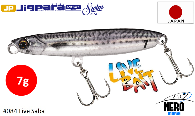 MC Jigpara Micro Swim JPMSW-7 #84 Live Saba