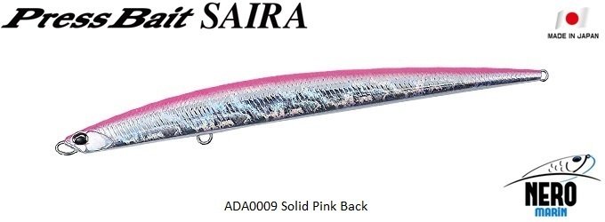 Press Bait Saira  ADA0009 / Solid Pink Back