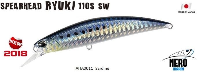 Spearhead Ryuki 110S SW AHA0011 / Sardine