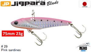 MC Jigpara Blade JPB  75mm-23gr #29 Pink Sardine