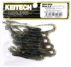 Keitech Mad Wag Mini 2.5'' #205 Bluegill